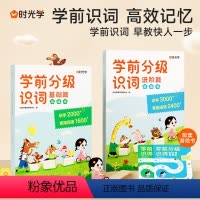 (基础+进阶)全4册 [正版]时光学 学前分级识词幼小衔接基础篇进阶篇识字幼儿园宝宝识字识词启蒙认知学前儿童汉字5000