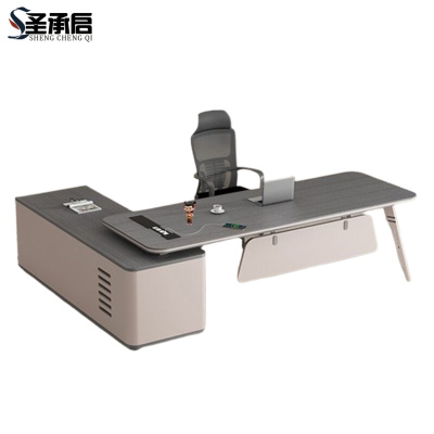 圣承启 经理桌 2米带椅张