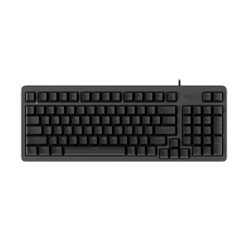 罗技K848有线机械键盘典雅黑Gasket缓震五彩背光客制化设计98键