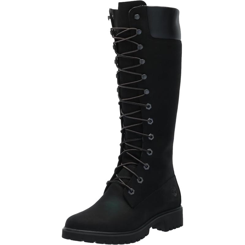 Timberland女士加绒防水马丁靴防滑耐磨高帮短筒靴保暖秋冬