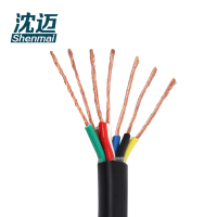 沈迈 护套软电线 ZR-RVV-7*1.0mm²/米