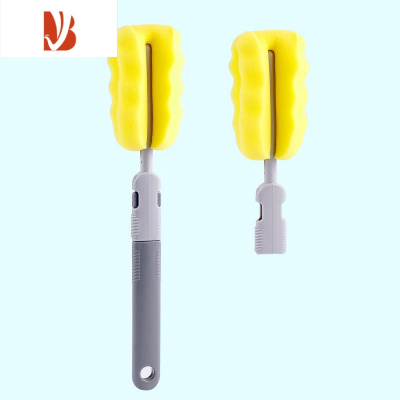 三维工匠杯刷无死角长柄刷子去茶渍玻璃水杯洗杯子器保温杯海绵清洁刷