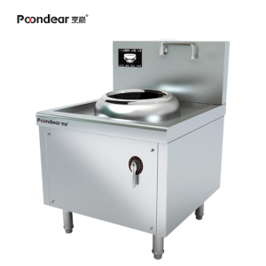 商用电磁小炒炉大功率凹面电磁灶单头无尾小炒炉灶 12kw PD-X400-E112