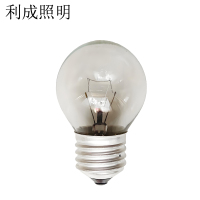 利成照明 G45钨丝灯泡 白炽灯泡 E27螺口25W 10个/盒