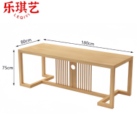 乐琪艺茶桌茶几180*80*75cm张