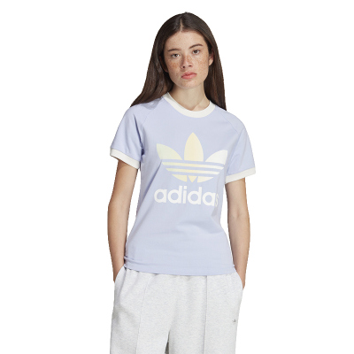 adidas/阿迪达斯三叶草短袖T恤运动休闲针织圆领女装IT9822 C