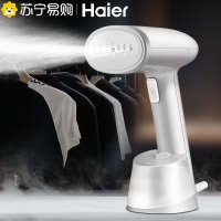 海尔(haier)手持挂烫机 平挂两用 干湿双烫 即烫即穿 轻巧便携 强劲蒸汽 防烫面板 熨斗挂烫机HY-GW2502B