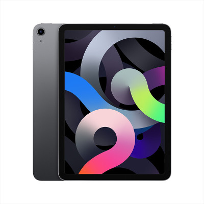 2020年新款苹果AppleiPadAir4代10.9英寸平板电脑256GWIFI版深空灰色（WLAN/A14芯片/触控ID/MYFM2CH/A）