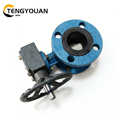 腾友安法兰蝶阀DN50/个