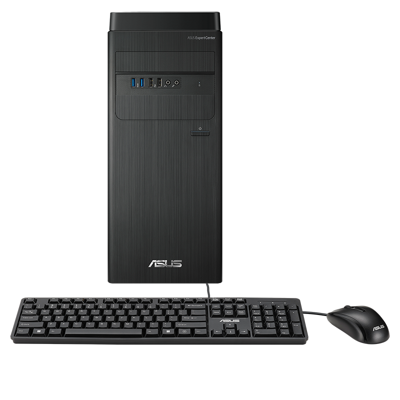 华硕(ASUS)商用台式电脑弘道 D500TER-I3 23.8英寸(I3-14100 8G 1T+256G 集显 WIN11)