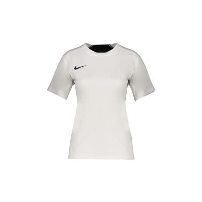 Nike足球训练白色透气吸汗速干运动T恤女款