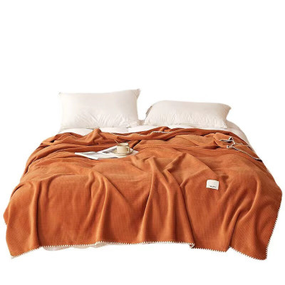 优福安达纯色华夫绒盖毯 MT20230006 条