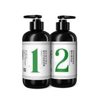 姜力原生姜汁健康平衡洗发露500ml+姜花发丝调理润发乳500ml 1+2洗护套装