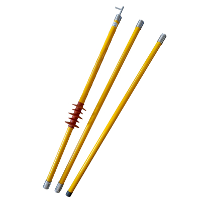 高压防雨拉闸杆10kv35kv绝缘闪电客作棒配电房用令克棒 220kv4节6米