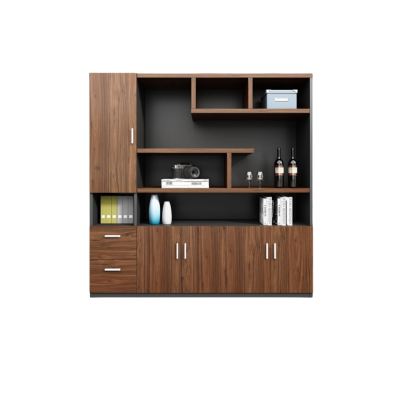 金佑莱矮柜文件柜木质书柜档案柜子(可定制)个(五门书柜)