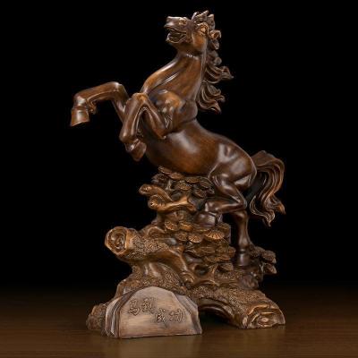 美帮汇大号马到成功马摆件家居办公室装饰品马上有钱开业送礼