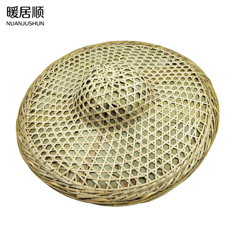 暖居顺 竹编斗笠 46cm 顶