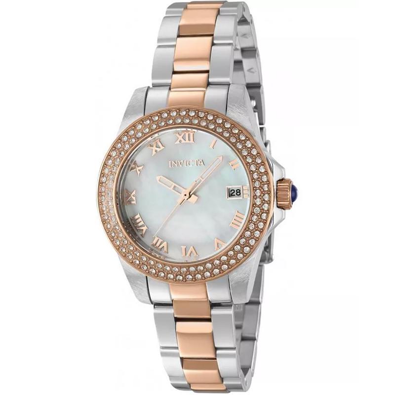 Invicta 英弗他 女式优雅石英腕表时尚防水百搭简约三针设计手表