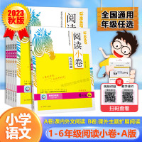 2023秋新版木头马阅读小卷A版一二三四五六年级ab卷随堂练活页检测全国通用随堂练附视频讲题PPT课件 A版[2023秋