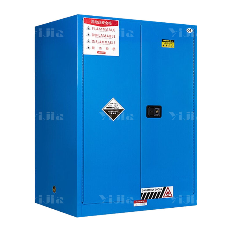 翌嘉YJ4041620 工业防爆柜化学品安全柜实验室危化品储存柜 蓝色110加仑
