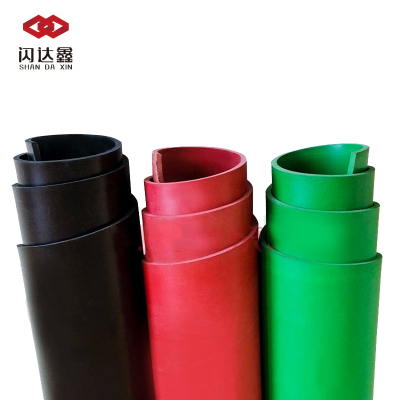 闪达鑫 厚度3mm绿色普通橡胶板 50KG /捆