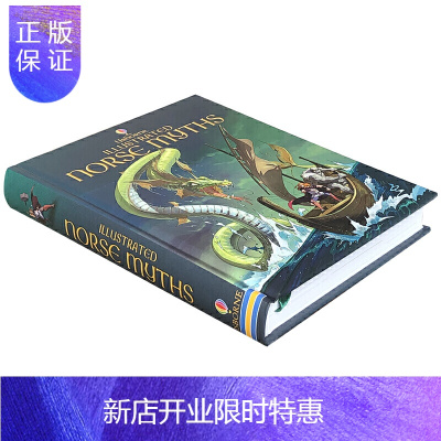 惠典正版英文原版北欧神话插图故事合集UsborneIllustratedNorseMyths尤斯