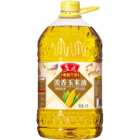 鲁花 香飘万家浓香玉米油 4L