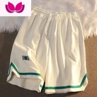 七斓美式篮球短裤男设计感小众oversize裤子高街四五分裤运动裤夏