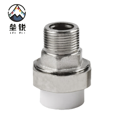 垒锐 PPR外牙活接 一寸 个