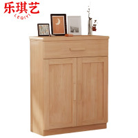 乐琪艺 实木鞋柜 两门 个