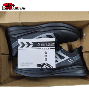 雷马飞织网面加TPU热压劳保鞋35-47码/双