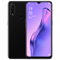 OPPO A8 美颜拍照智能4G手机 6.5英寸水滴屏 4230mAh大电池 老人老年备用手机 A8 秘夜黑 4GB+64GB