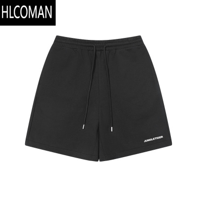 HLCOMAN夏季新款380g短裤男女街头休闲运动直筒五分裤
