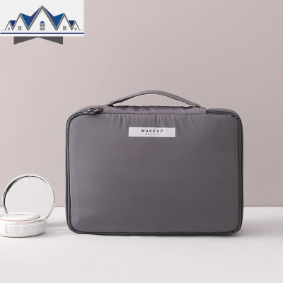 网红化妆包女便携大容量ins风超火化妆品收纳包小号洗漱品化妆袋 三维工匠