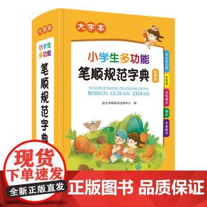 小学生多功能笔顺规范字典(大字本)