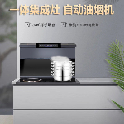 荣事达500强分体式双边电磁炉集成灶纯电家用油烟机灶台一体十大品牌排名2361