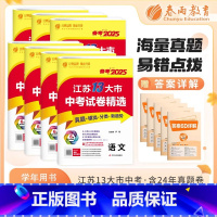 [2025版]全7科-套装7本 [正版]考必胜备考2025新版江苏省13十三大市中考试卷精选卷子语文数学物理英语化学政治