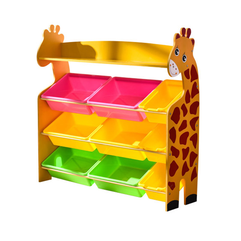 儿童玩具收纳架儿童整理柜宝宝书架分类收纳箱柜玩具架置物架多层