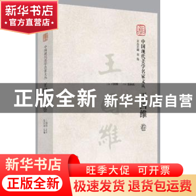 正版 中国现代美学名家文丛:王国维卷 金雅文丛主编 中国文联出版