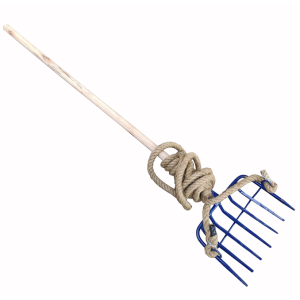 大拉耙 七齿 带柄及麻绳 把