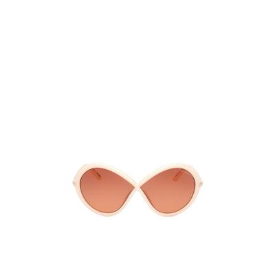 汤姆福特(Tom Ford)蝴蝶型太阳镜时尚百搭配色镜片修饰脸型遮阳防 粉色