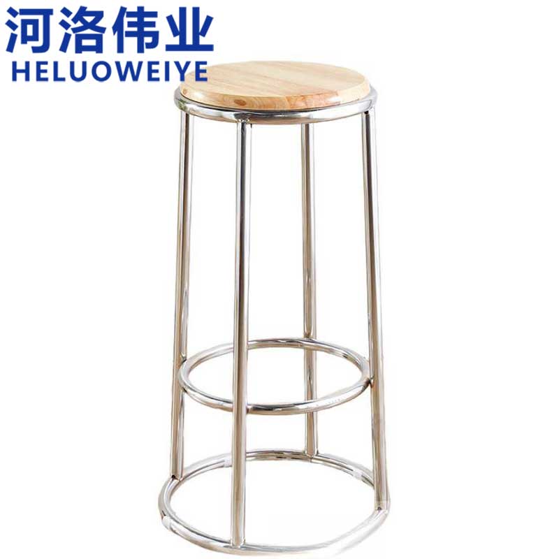 河洛伟业圆凳 吧台凳75cm个
