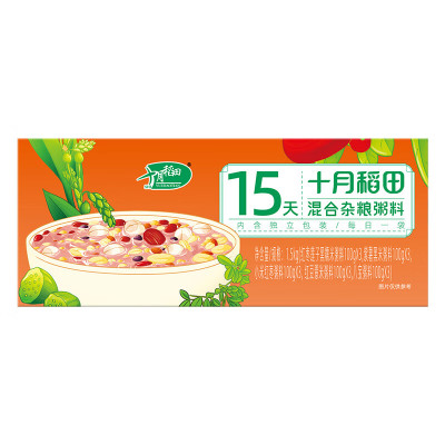 十月稻田混合杂粮粥料1.5kg杂粮粥