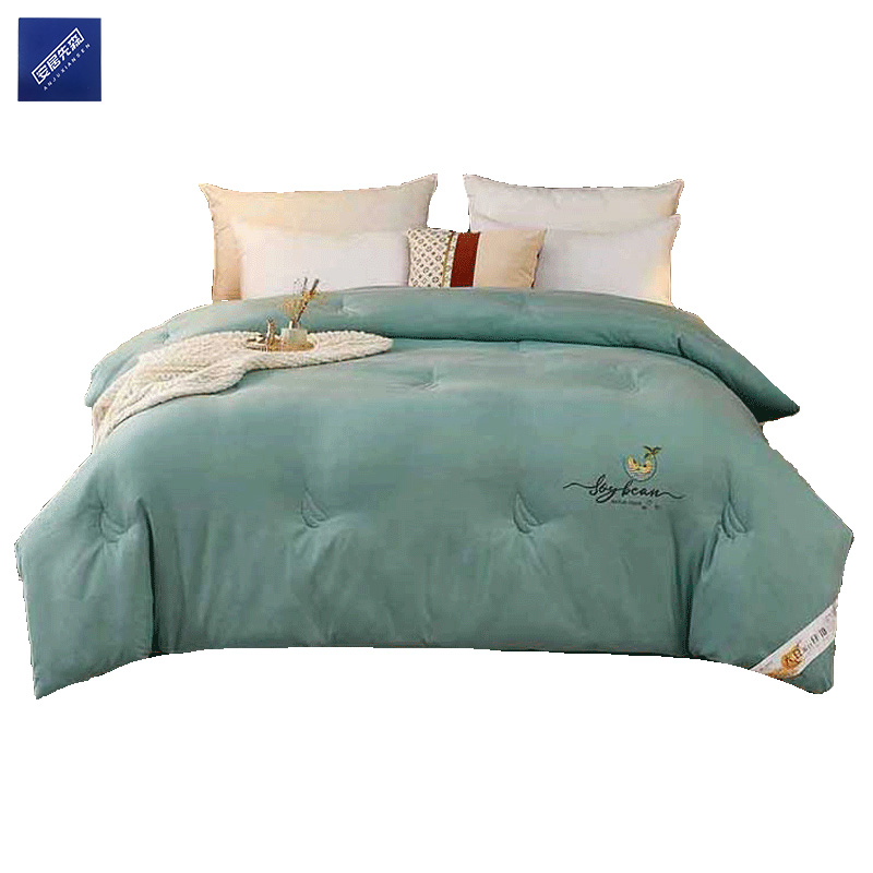 安居先森抗菌摩卡芙牛奶大豆纤维被加厚冬款200*230cm D2119