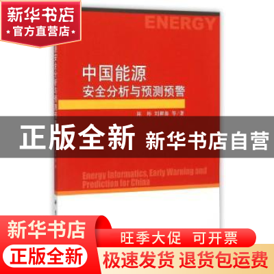 正版 中国能源安全分析与预测预警 陈彬,刘耕源等著 科学出版社