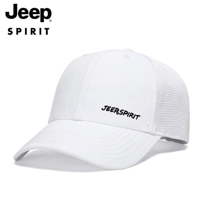 JEEP SPIRIT吉普夏季网眼情侣棒球帽鸭舌帽