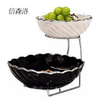 信森洛 双层水果盘 双层 1套