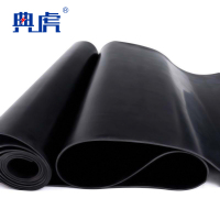 典虎 绝缘胶垫 黑色平面5mm 块