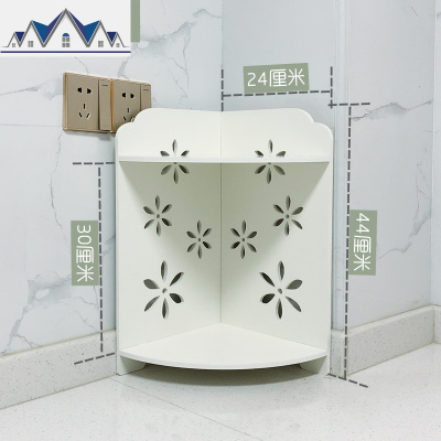 厨房台面调味调料用品置物架油盐酱醋收纳架灶台多层转角三角架子 三维工匠