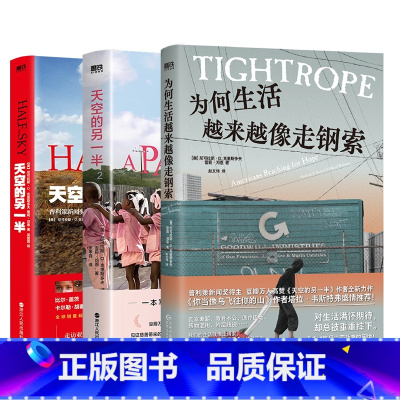 [正版]全3册天空的另一半2册+为何生活越来越像走钢索 普利策奖得主 讲述普通劳动者困境的全新力作 外国纪实文学 图书